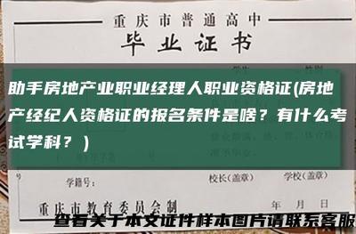 房地產(chǎn)經(jīng)紀(jì) 職業(yè)角色與市場價值